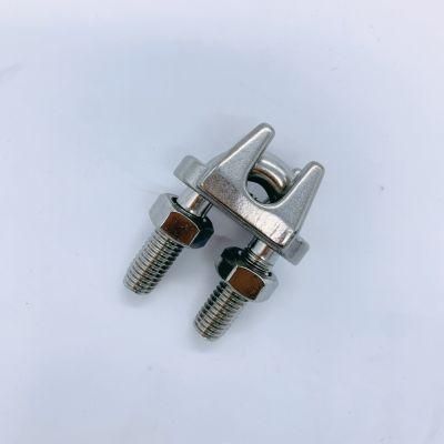 Selling Factory U Bolt Type Electric Cable Connector Clamp Stainless Steel Wire Rope Clip
