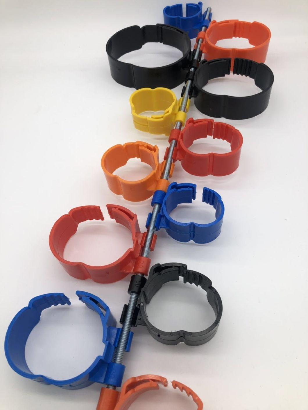 Copper Insulation Pipe Refrigeration Plumbing Tube Plastic Clamp Fitting