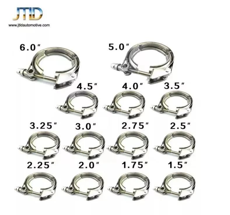 3.5′′ Quick Release V-Band Clamps and Standard Flanges