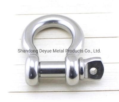 U. S. Type Bow Shackle 316 Stainless Steel G2130 Shackle Oversize Anchor Shackle