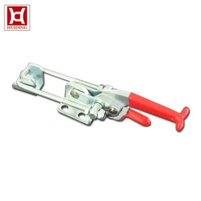Adjustable Self-Locking Buckle Toggle Latch Clamp Spring Latch and Stud Stainless Steel Over Centre Latch
