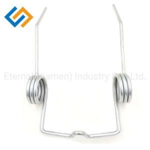 OEM Double Wheel Spring Steel Torsion Spring for Small Machinery