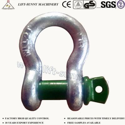 1/2&quot; G209 Us Type Screw Pin/Green Anchor Shackles