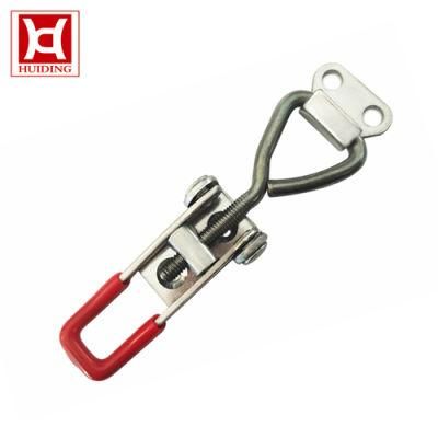 Toolbox Toggle Latch Metal Toggle Hasps Catch Marine Cabinet Spring Loaded Finger Latch Silver Toggle Case Catch Latch Trunk Lock
