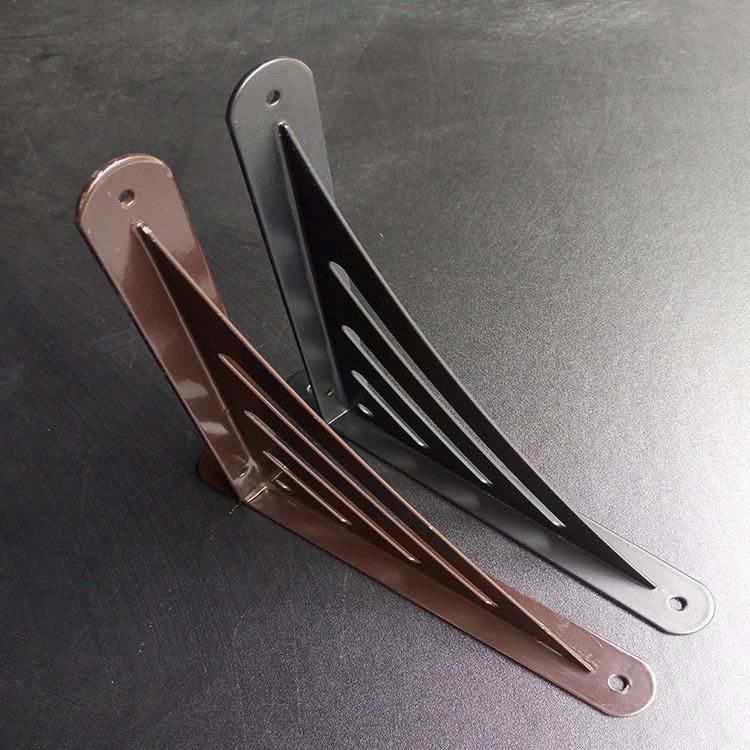 Right Angle Strengthen 194X200X26.5 Iron Shelf Modern Brackets for Bathroom/Kitchen/Bookshelf