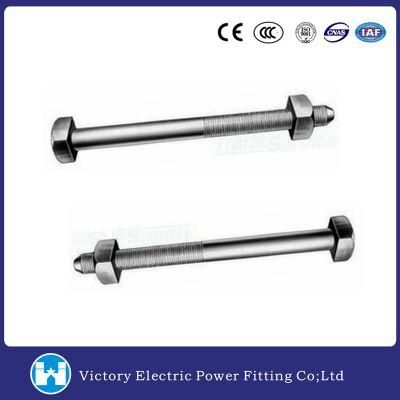 Galvanized Suare Head ANSI Standard Machine Bolt for Pole Line Hardware