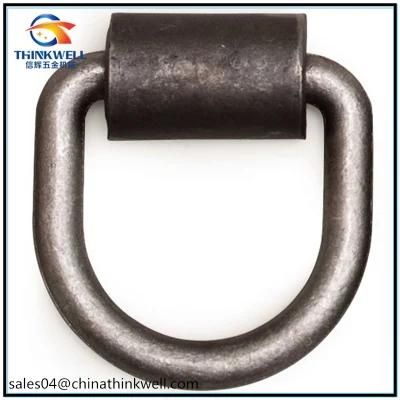 Heavy Duty Forged Carbon Steel D Ring with Bracket