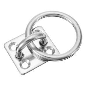 Stainless Steel Diamond Eye Plate with Ring From China
