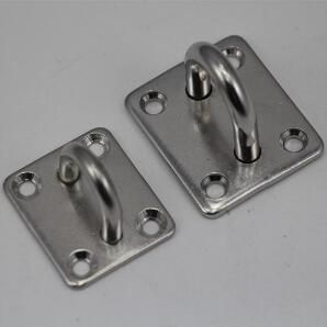 Stainless Steel Square Eye Plate, Square Pad Eye