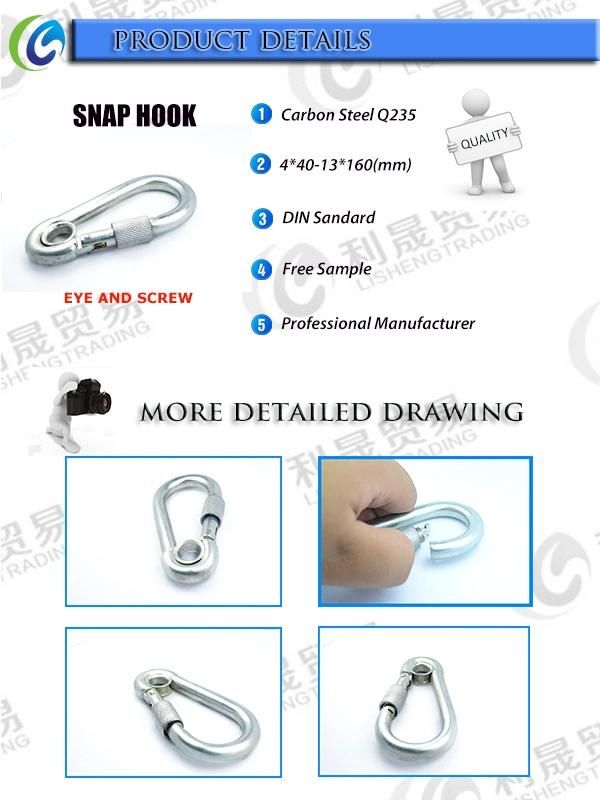 New Sanp Hook with Eye and Screw