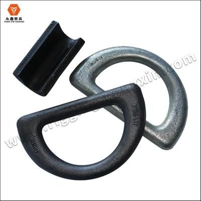 Hot Forging Parts Rigging Hardware Accessories Marine Hardware Drop Forged Carbon Steel Container Corner Lashing D Ring