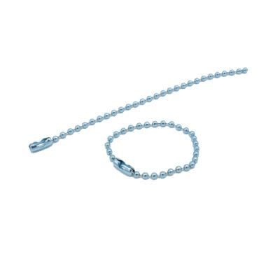 Wholesale Low Price with Great Quality Metal 2.4mm Steel Nickel Plated Ball Bead Chain