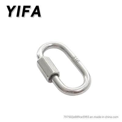 Stainless Steel Quick Link Chain Link Ring