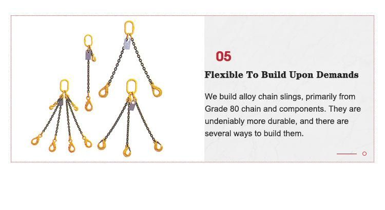 G43-G70 Stainless Steel Chain Lifting Chain Short Link Chain with Hook