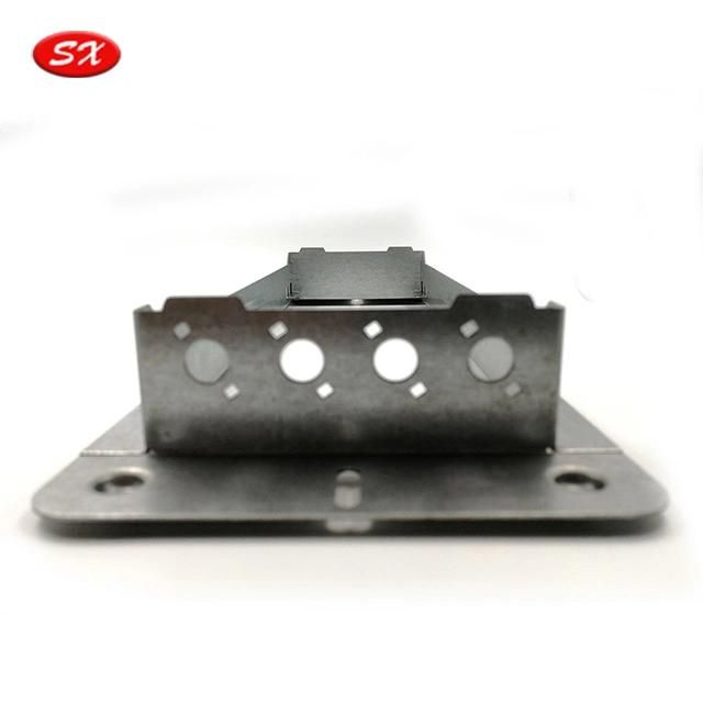 Sheet Metal L Shape Bracket Aluminum Bracket with Black Power Coating