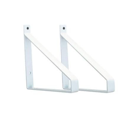 Custom Wall Mounted Durable Heavy Duty Steel Coated Fabricated Triangle Adjustable Shelf Brackets