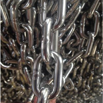 China Manufacturer of 10mm or &quot; 3/8&quot; Stainless Steel 304 316 Link Chain