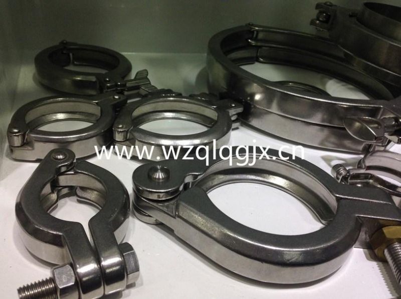 Full Line of Stainless Steel Sanitary Clamp Fittings Clamp