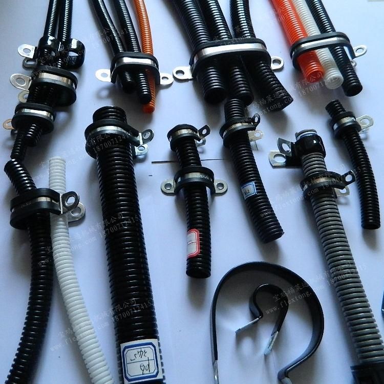 Stainless Steel Hose R Fixing Clamps with EPDM Rubber