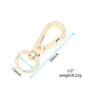 Hot Sale Metal Swivel Snap Hook for Leash Collar Bag (HS6117)