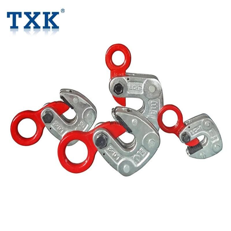 Txk 3t Carbon Steel Horizontal Steel Pipe Lifting Clamp
