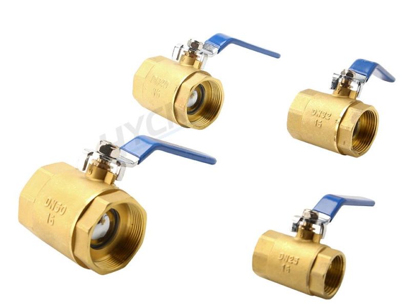 Female Threaded Brass Close Ball Faucet Full Port Handle Valve DN25 DN32 DN40 DN50 Water-Gas-Oil Adapter Control Pipe Fittings