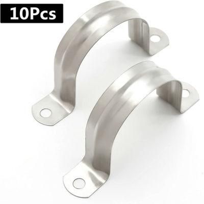 Manufacturers Wholesale 304 Stainless Steel Saddle Pipe Clamp U Shape Clamp