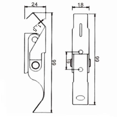 Case Toggle Latch Iron Toggle Latch Clamp Lock