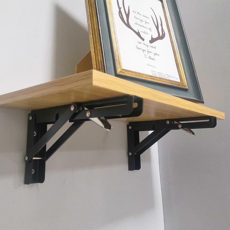 Folding Shelf Bracket for Mounting Wall Bracket