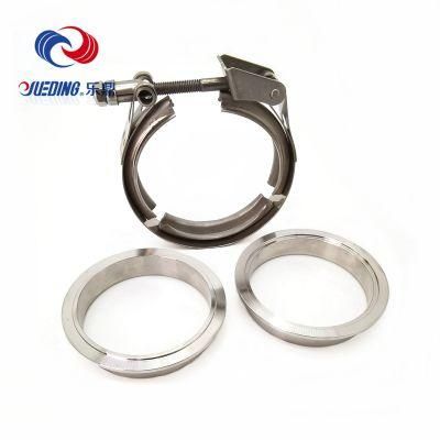 Stainless Steel Repair V Band Clamp and Flanges Exhaust Clamp