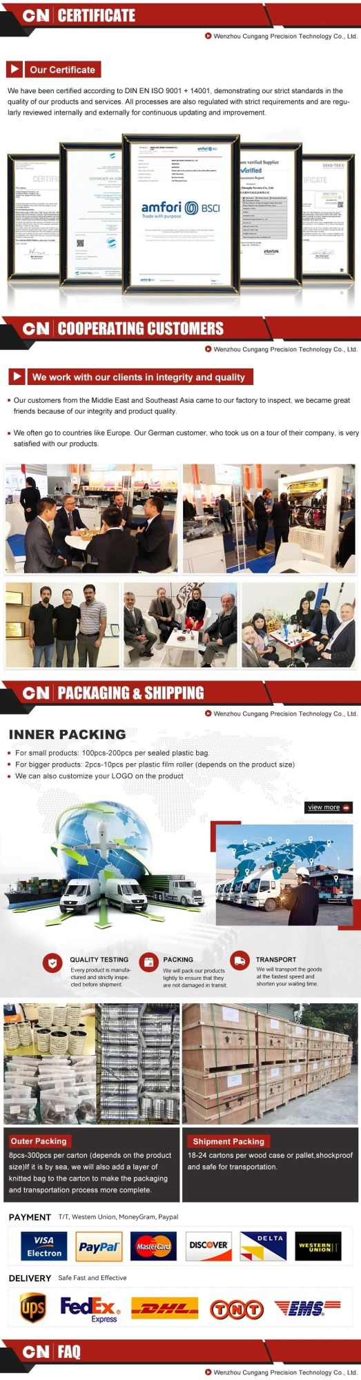 Factory Direct Sales Imported Die Spring ISO Die Spring for Plastic Injection Mould High Quality Die Spring