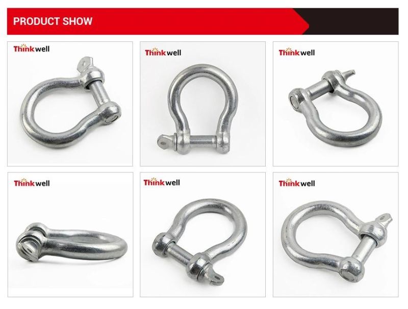2mm 3mm 4mm European Type Anchor Bow Shackle