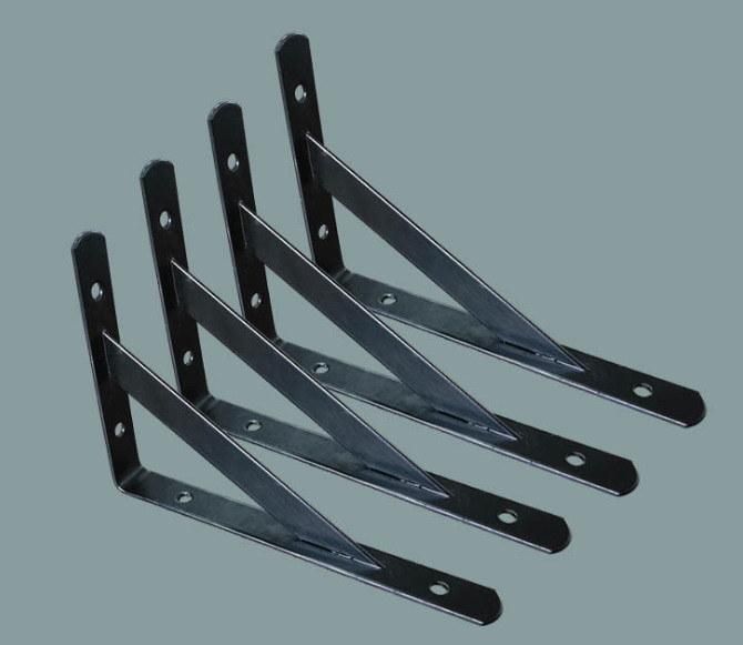 Metal Light Heavy Duty Powder Coating Shelf Bracket