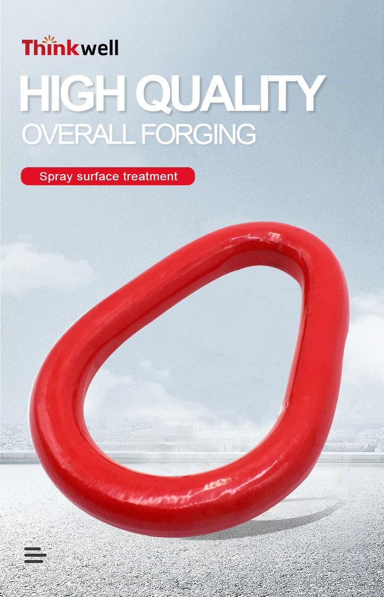 Galvanized Forging Clevis Weldless Pear Shapped Ring