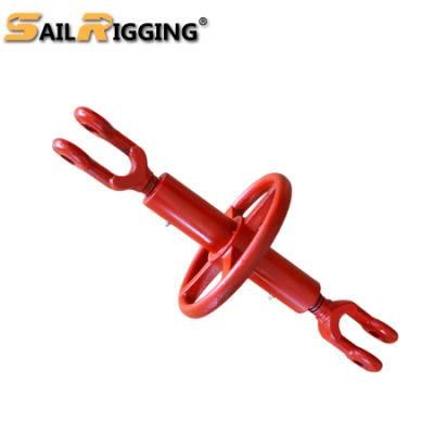 Drop Forged Hand Wheel Turnbuckle with Clevis Jaws Load Binder