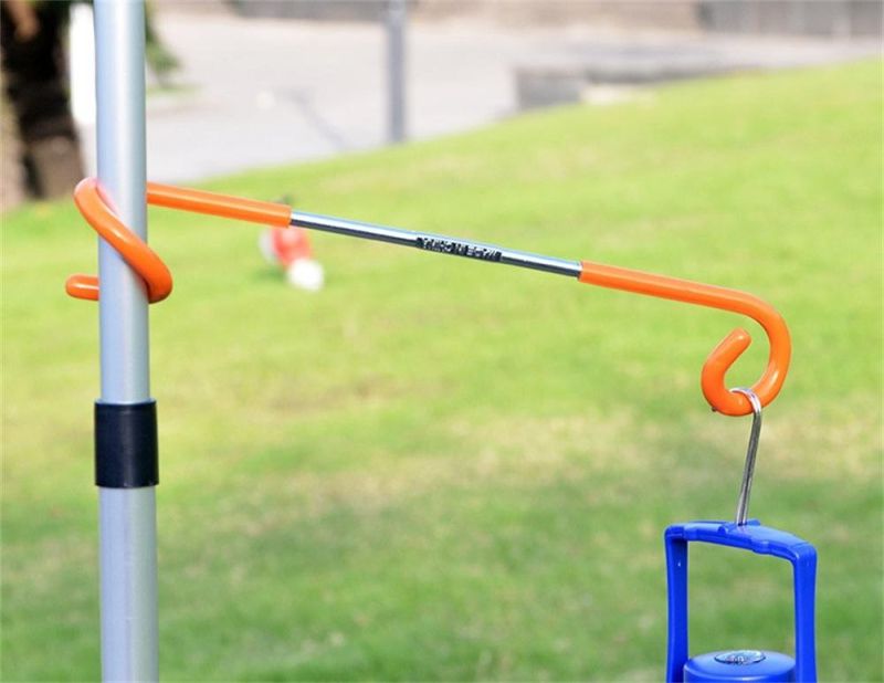 Outdoor Multifunctional Tent Lamp Steam Lamp Hook Thickened Camping Lamp Rack Two-Way Pig Tail S-Type Double Headed Hook