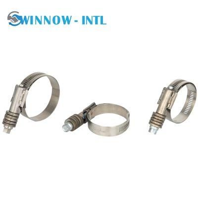 American Style Hose Clamps Stainless Steel / Steel Heavy Duty Hose Clamp