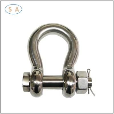 Stainless Steel 304/316 Bow Shackle for Marine Rigging