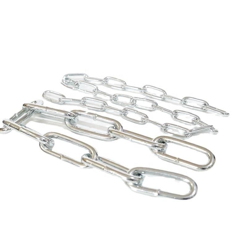 G30 Hot DIP Galvanized Hardware DIN763 Long Link Chains