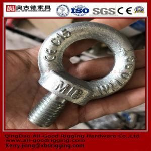 Electric Galvanized C15 Forged DIN580 Eye Bolt