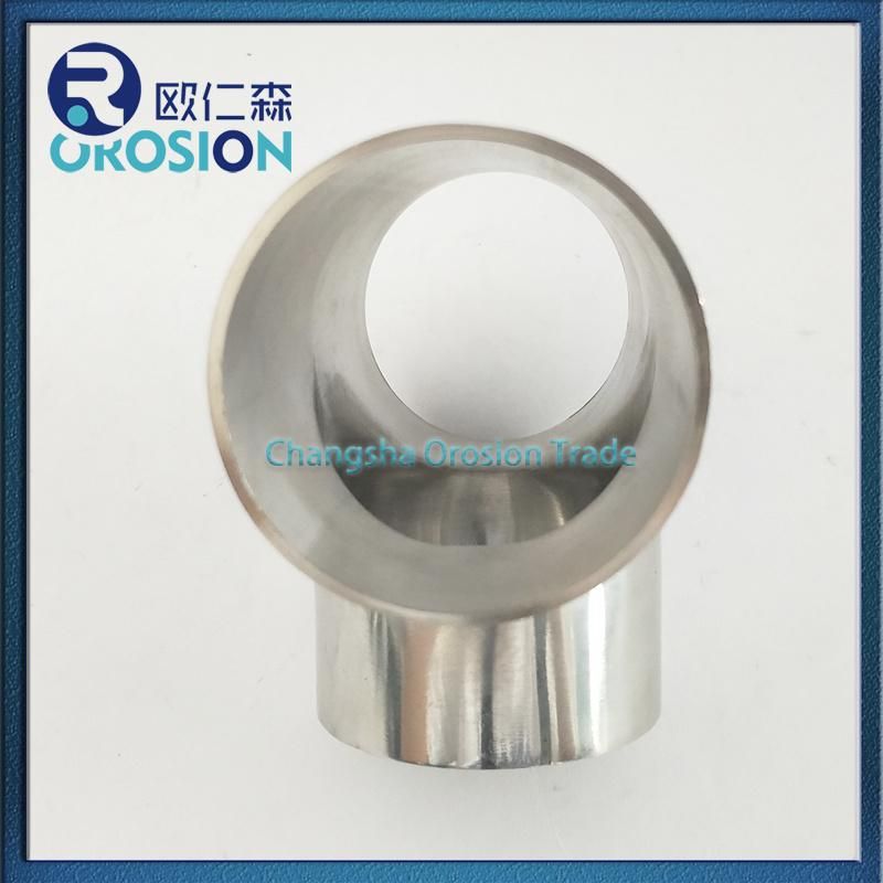 Stainless Steel 4inch Tee/3-Way for Sanitary Grade