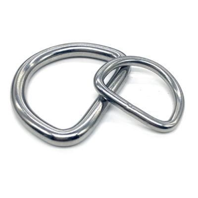 Kingslings 304 Stainless Steel D Ring Belt Ring