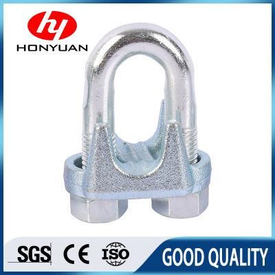 Electro Galvanized DIN741 Malleable Wire Rope Clip