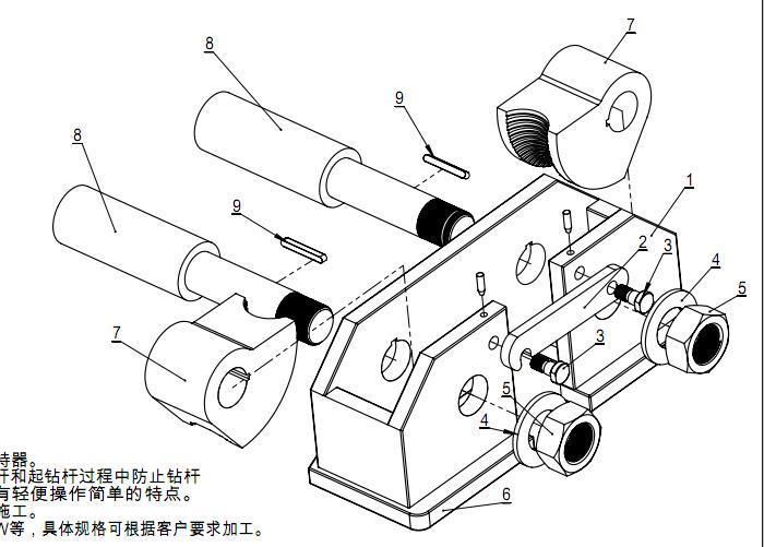 Manual Clamps for Drill Rods