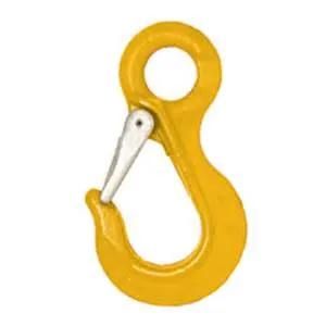 Factory Price G80 Impact Resistance Economical and Practical U. S Type Eye Hoist Hook for Chain Sling