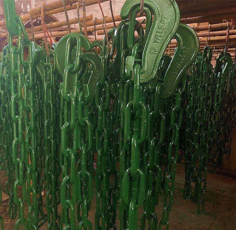 G80 13mm Alloy Link Cargo Lashing Chain with Hook
