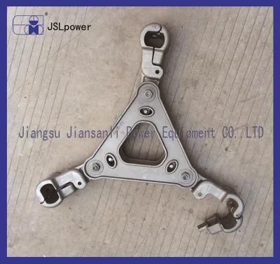 Rubber Insert Electrical Power Fittings Suspension Clamp
