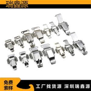 Double Spring Buckle 304 Stainless Steel Heat Preservation Barrel Sealing Latch Wooden Box Lock Hardware