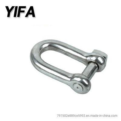 Stainless Steel Square Head Pin Dee Shackle