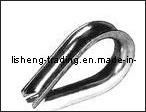 Ringging Galvanized DIN6899A Wire Rope Thimble